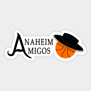 DEFUNCT - ANAHEIM AMIGOS Sticker